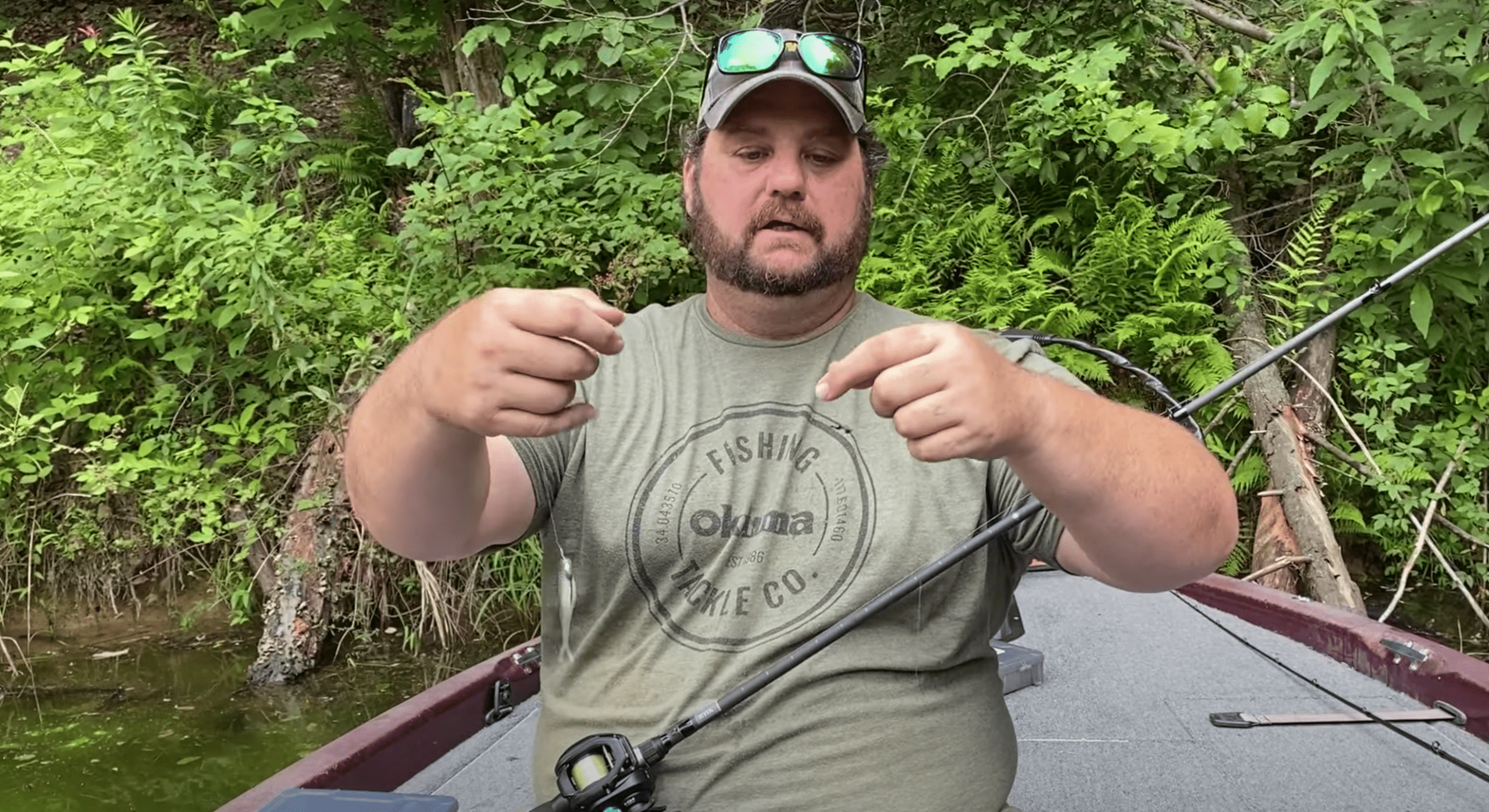 Finesse Double Fluke Rig Fishing Video